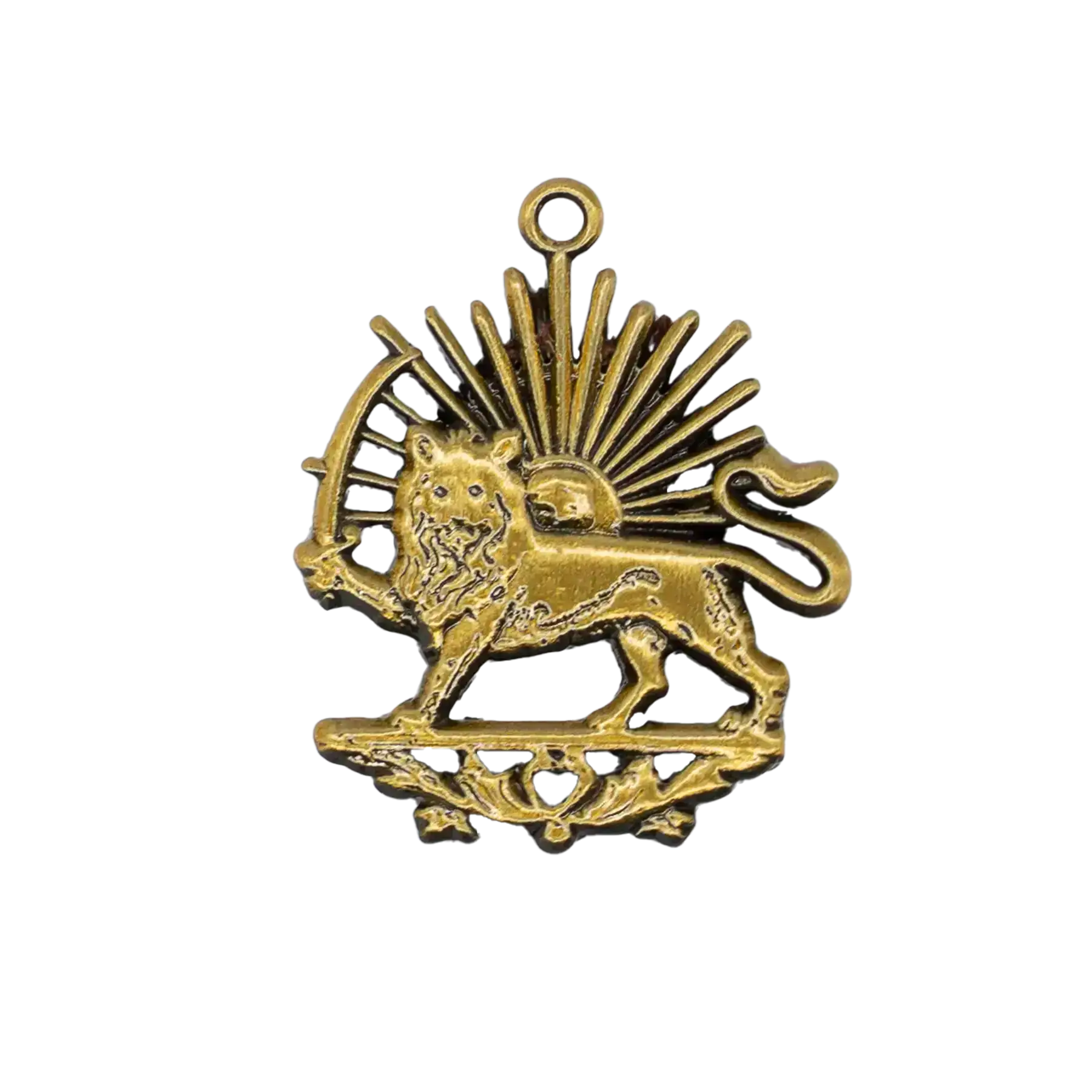 Pendant, Lion & Sun