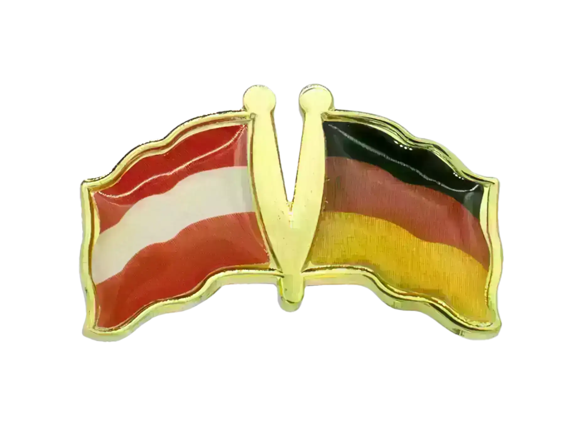 Pin, Double flag - Germany/Austria