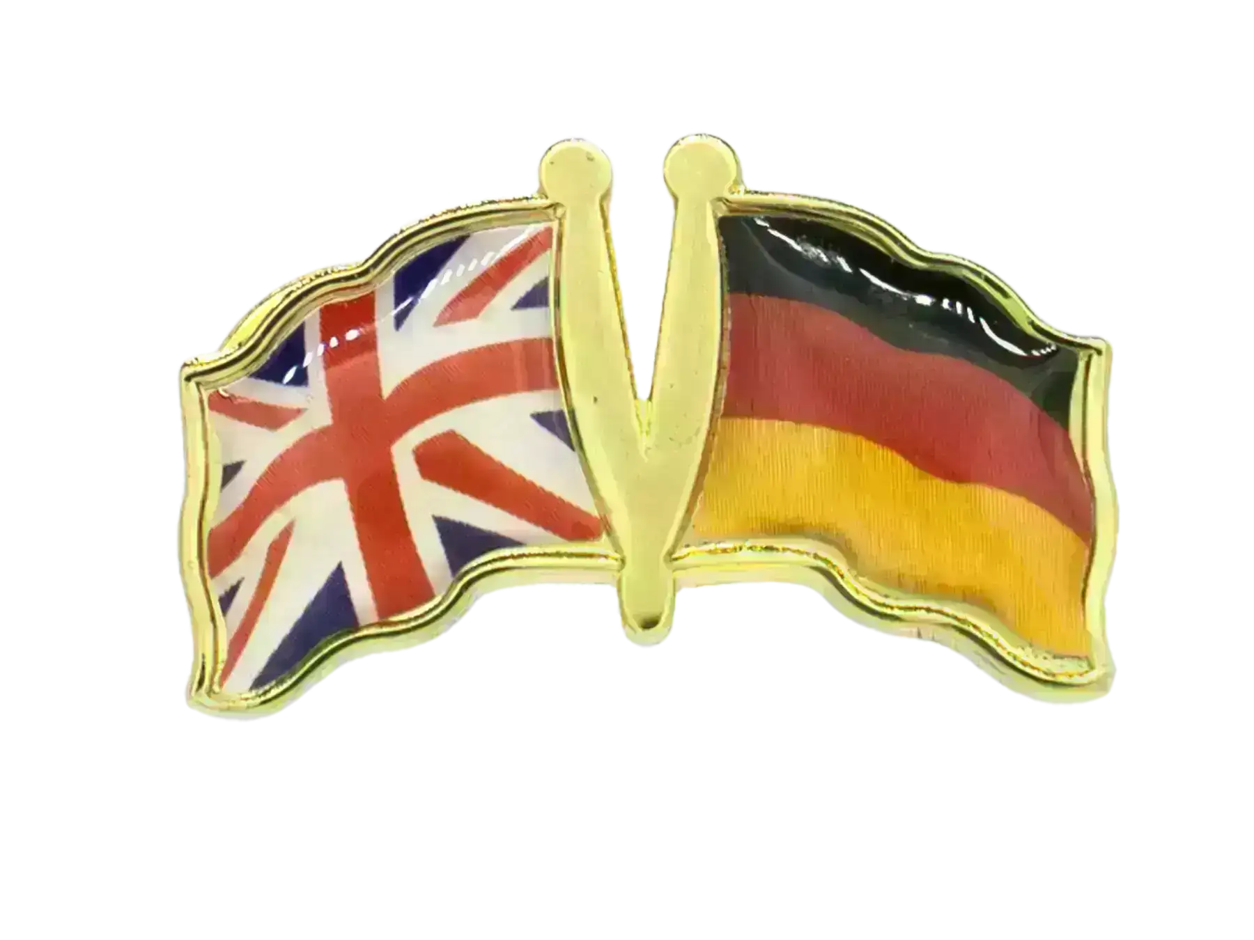 Pin, Double flag - Germany/Great Britain