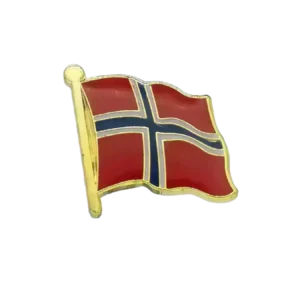 Pins, Single flag - Norway