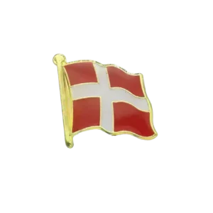 Pins, Single flag - Denmark