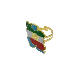Ring, Iran map