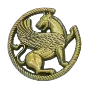 Magnet, Round lion